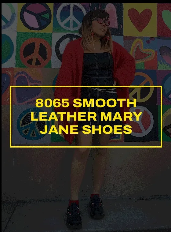 8065 SMOOTH LEATHER MARY JANE SHOES