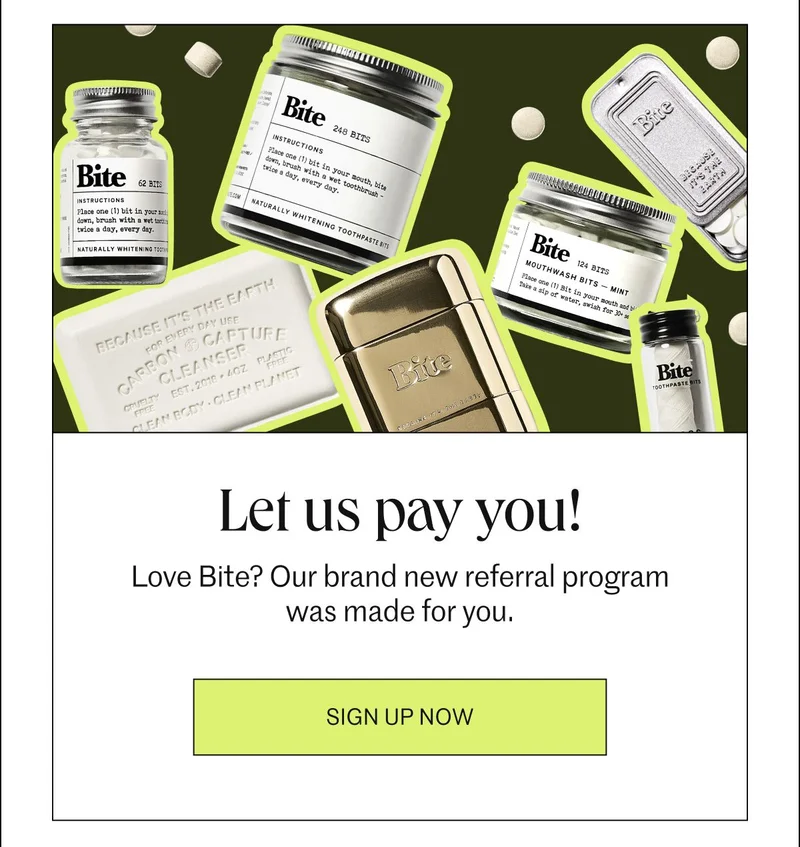 Sign Up For Referral
