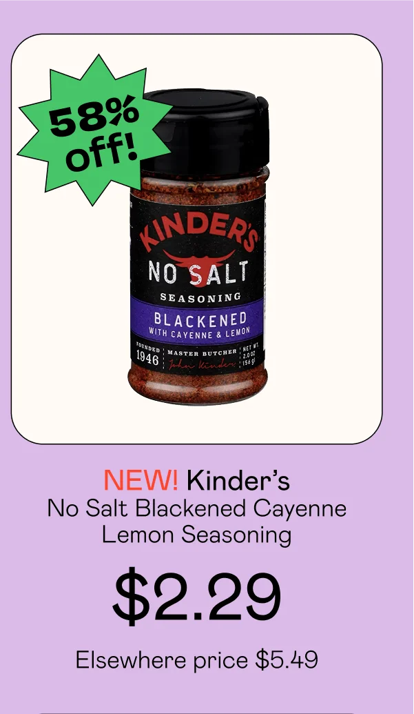 No Salt Blackened Cayenne Lemon Seasoning