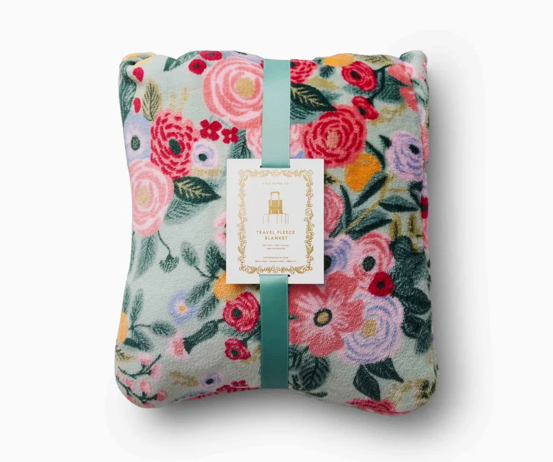 Image of Travel Fleece Blanket - Garden Party