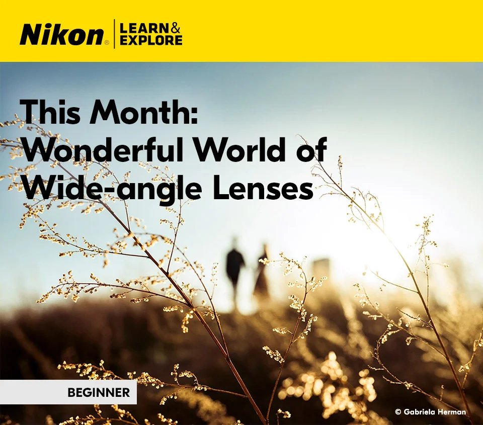 Nikon Learn and Explore | This Month: Wonderful World of Wide-angle Lenses