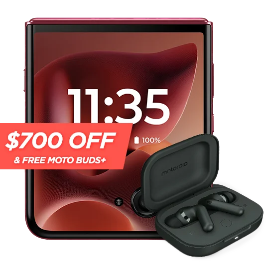 $700 off motorola razr ultra (1TB) & free moto buds+