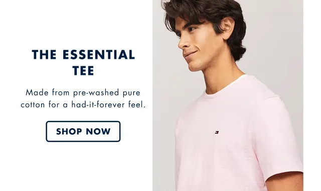 The essential Tee Made from pre-washed pure cotton for a had-it-forever feel. Shop now