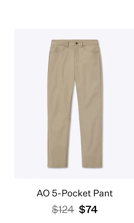AO 5-Pocket Pant