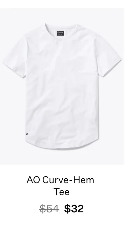 AO Curved-Hem Tee