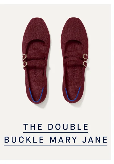 THE DOUBLE BUCKLE MARY JANE