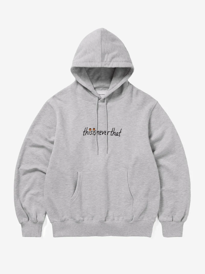 Image of thisisneverthat Dunk Hoop Hoodie - Grey Heather