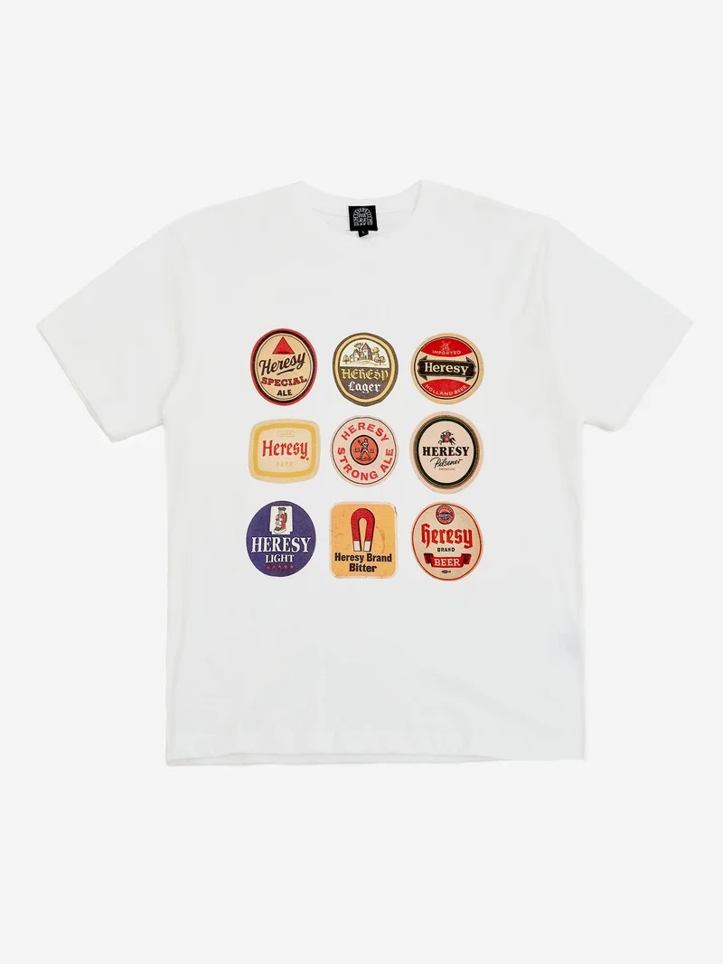 Image of Heresy Beer Tee - Ecru