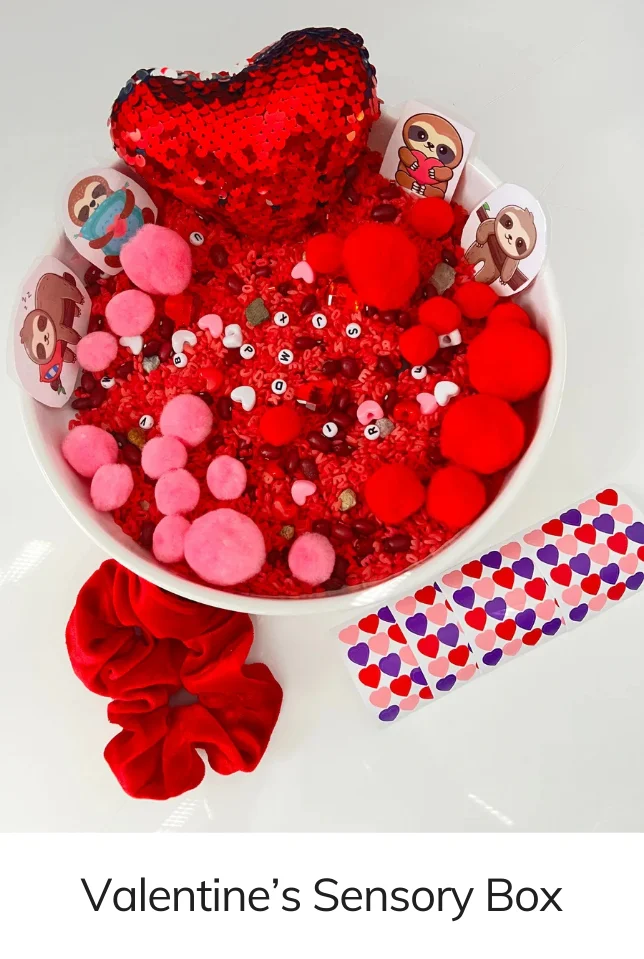Valentine's Sensory Box