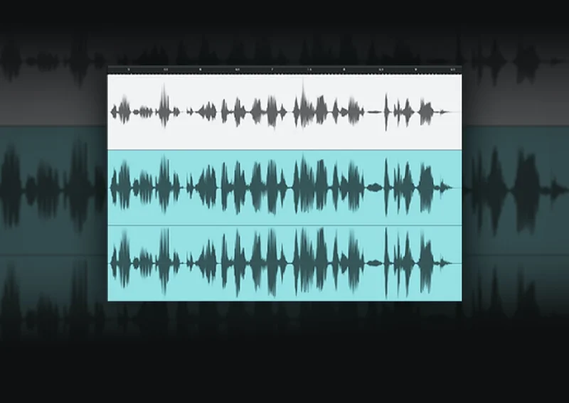 Waveforms processed by RVox and L2