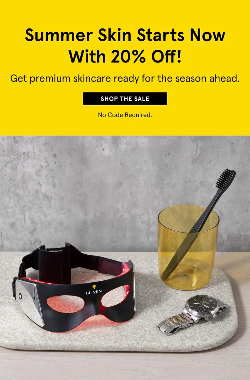 Summer Skin Starts Now With 20% Off!