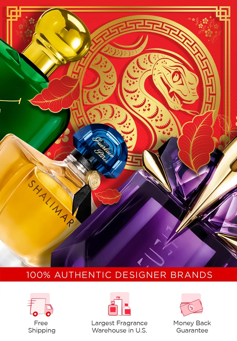 Popular scents sit on a golden snake during Lunar New Year savings