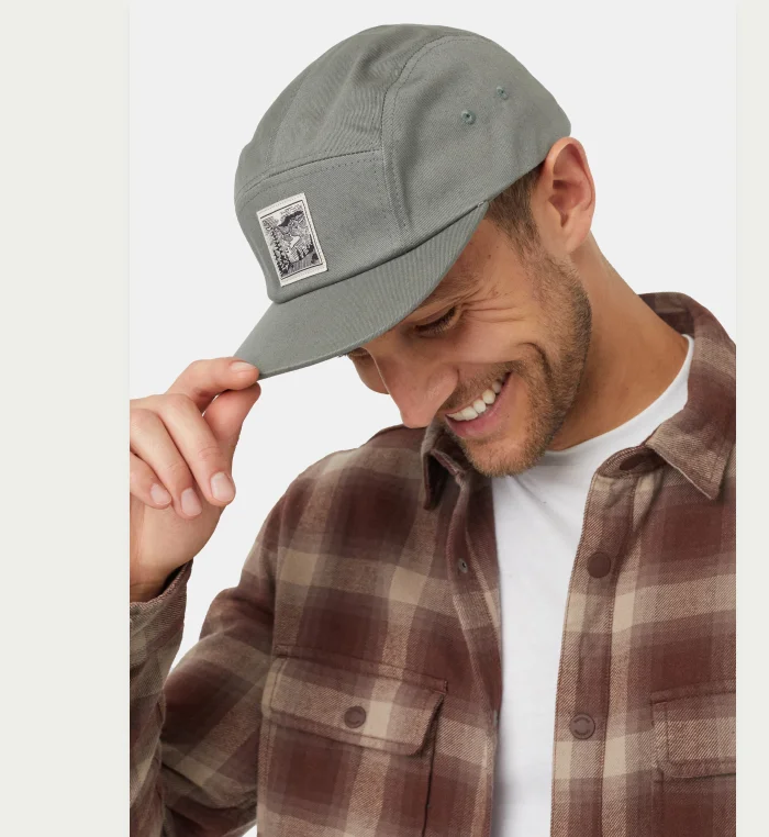 Topography Woven Patch Camper Hat