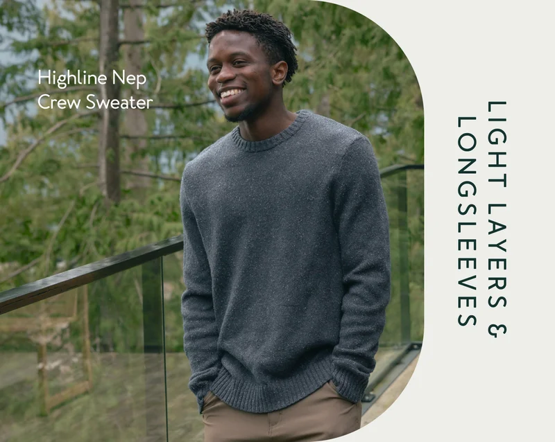 Highline Nep Crew Sweater