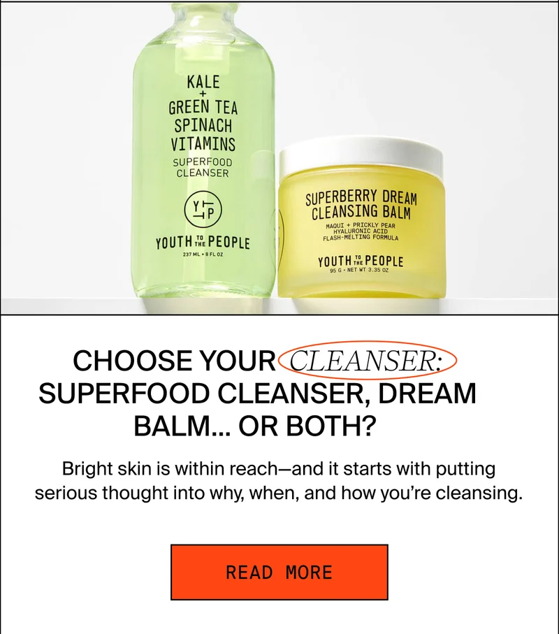 Choose Your Cleanser