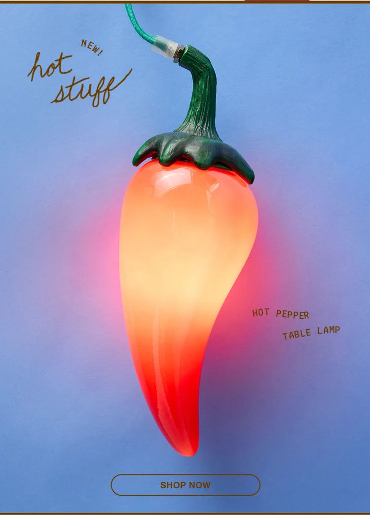 Hot Pepper Table Lamp