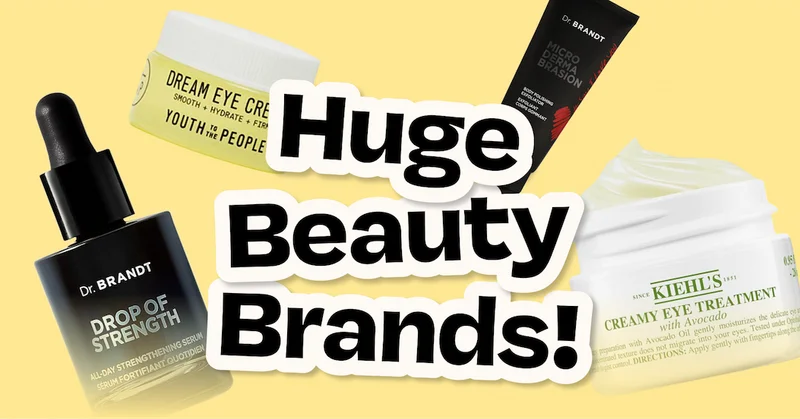 Huge Beauty Brands!