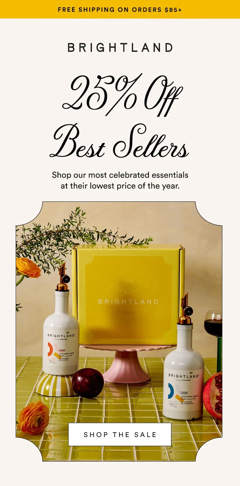 25% Off Best Sellers Shop our most celebrated essentials at their lowest price of the year. shop the sale