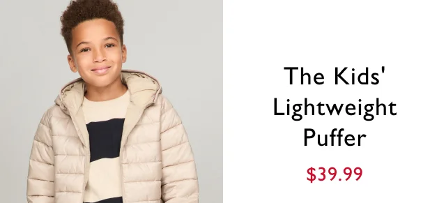 Kids Lightweight puffer