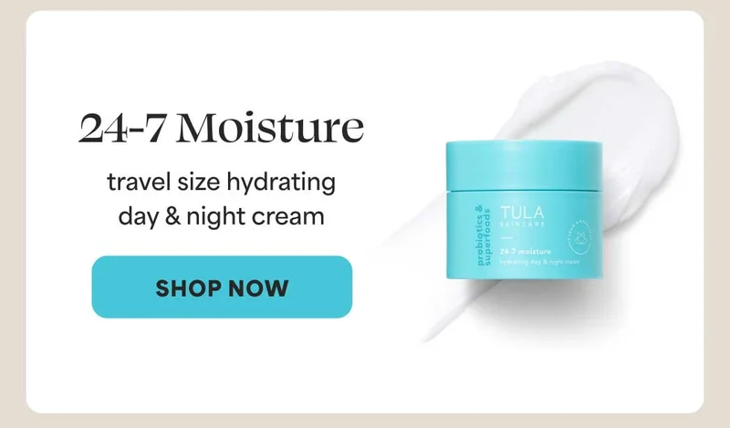 24-7 Moisture travel size hydrating day & night cream -- SHOP NOW