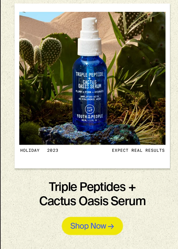 Triple Peptides + Cactus Oasis Serum