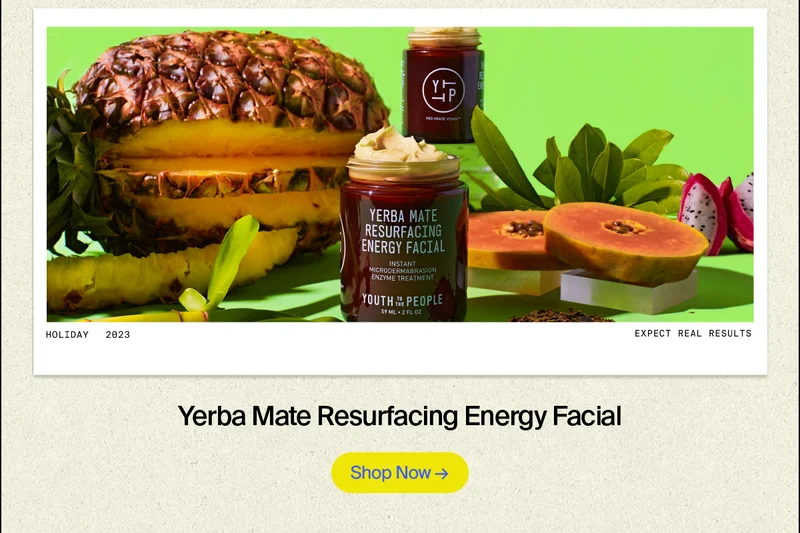 Yerba Mate Resurfacing Energy Facial