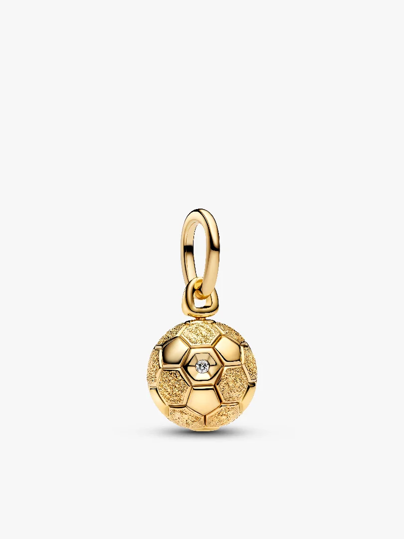 Soccer Ball 2026 Lab-Grown Diamond Dangle Charm