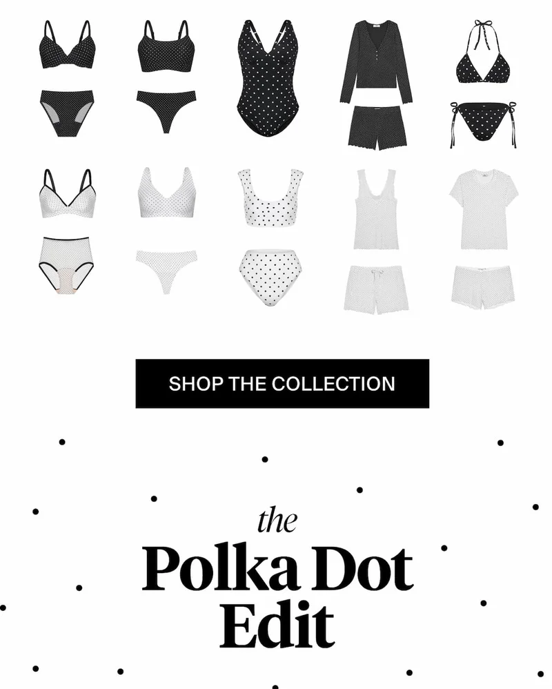 SHOP THE COLLECTION. The Polka Dot Edit