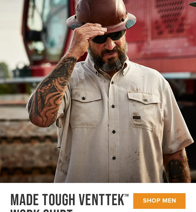 MADE TOUGH VENTTEK WORK SHIRT | SHOP MEN
