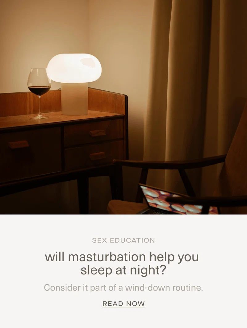 SEX EDUCATION | will masturbation help you sleep at night? | Consider it part of a wind-down routine. | Read Now