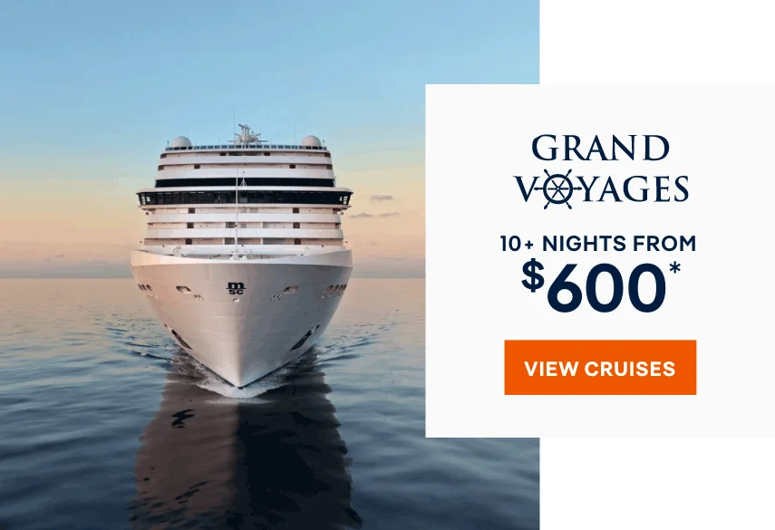 Grand Voyages 10+ Nights – Click to View Cruises & Book Now