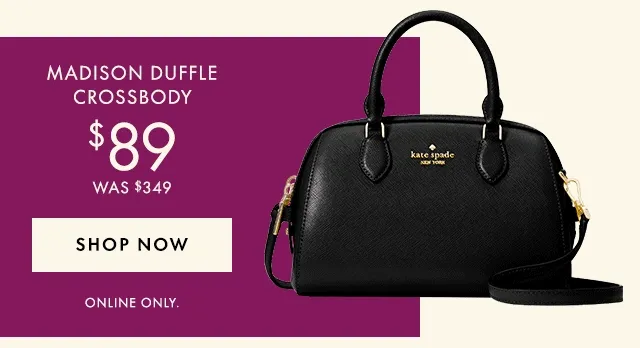Madison Duffle Crossbody
