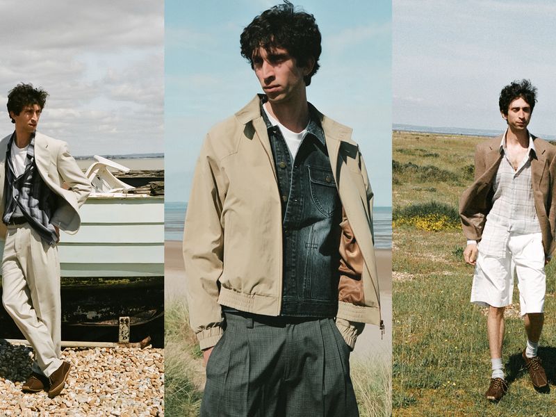 Lookbook images from the Carter Young spring 2025 collection