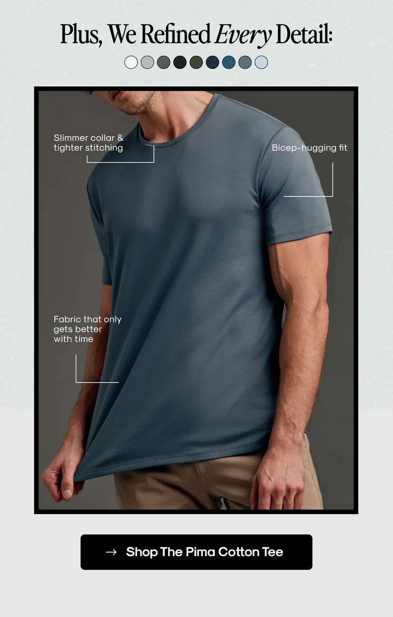 Shop The Pima Cotton Tee