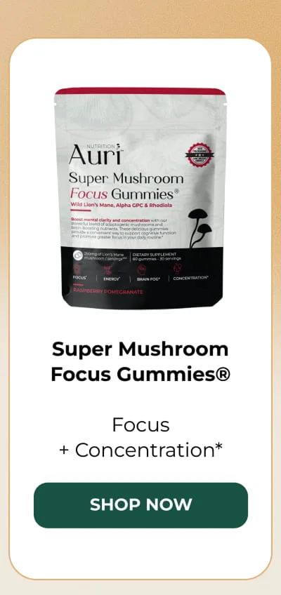 Super Mushroom Focus Gummies®