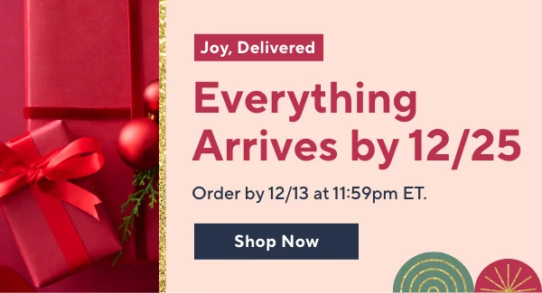 gifts arrive in time