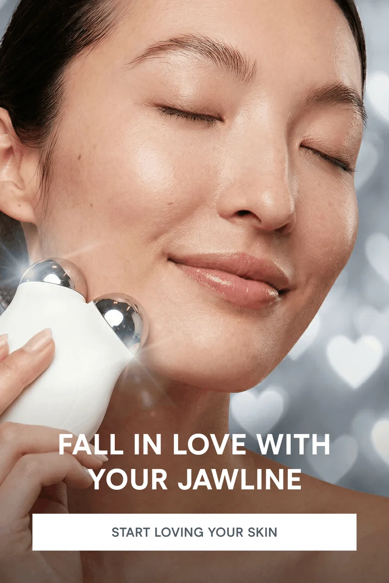 Fall in Love With Your Jawline. Click here to start loving your skin!