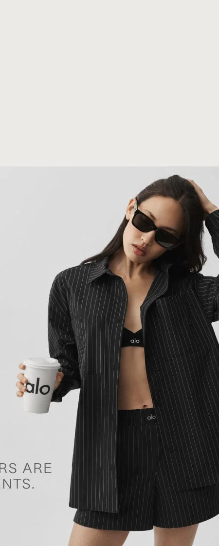 Pinstripe Daylight Button Down Long Sleeve