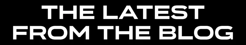 the latest from the blog header