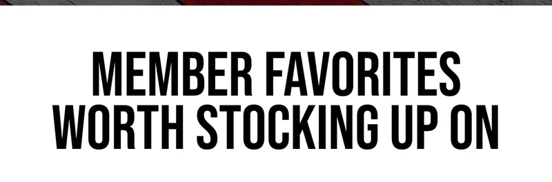 Member Favorites