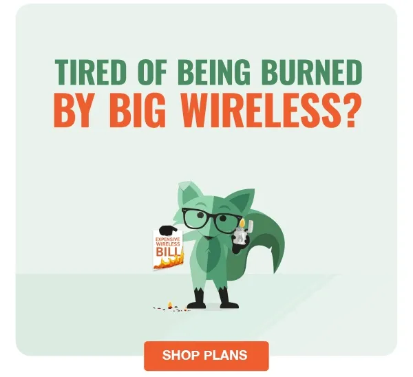 Tired of being burned by Big Wireless?