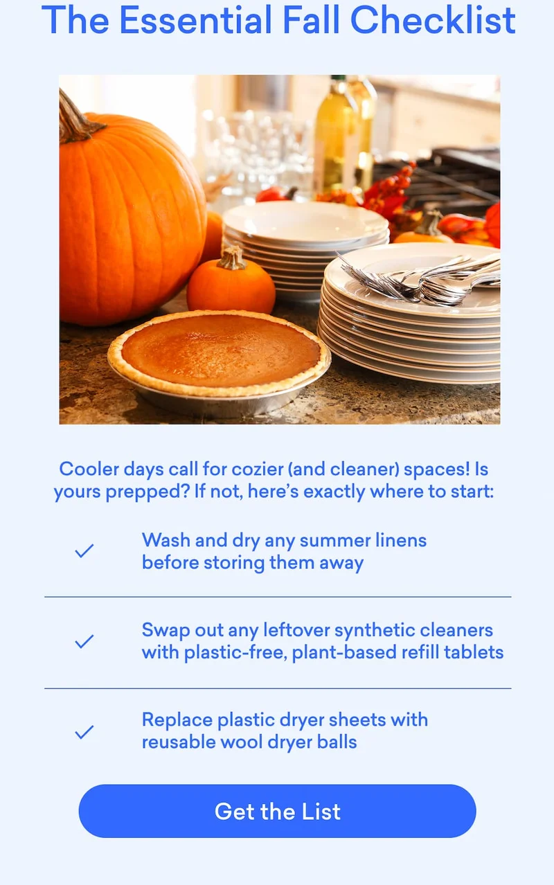 Get the essential fall cleaning checklist