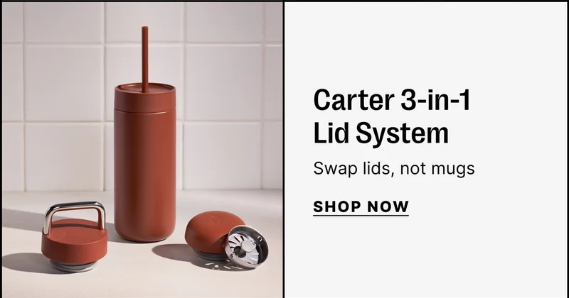 Carter 3-in-1 lid system - swap lids, not mugs