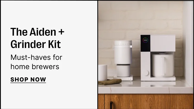 The Aiden + Grinder Kit: Must-haves for home brewers