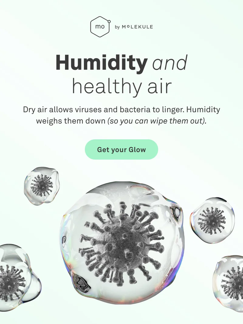 Humidity and healthy air. Get your Glow