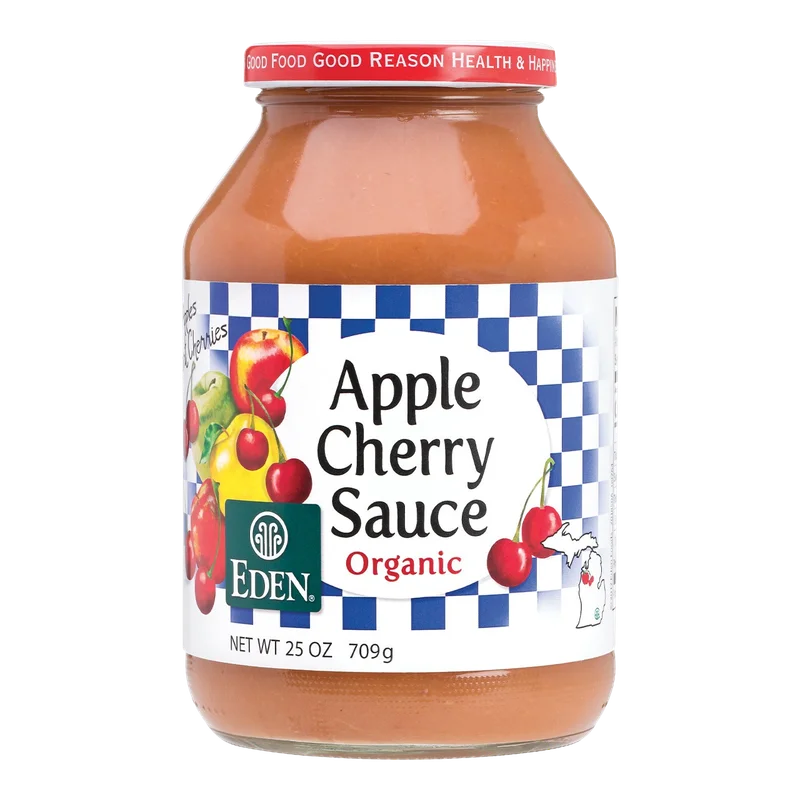 Image of Eden Foods Apple Cherry Sauce