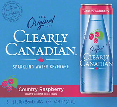 Image of Clearly Canadian Country Raspberry (6 Pack)