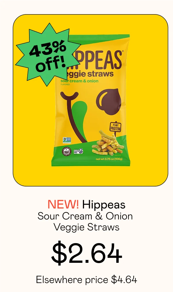 Sour Cream & Onion  Veggie Straws