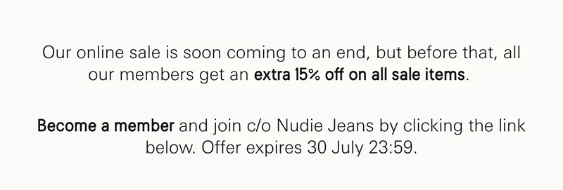 Extra 15 for members
