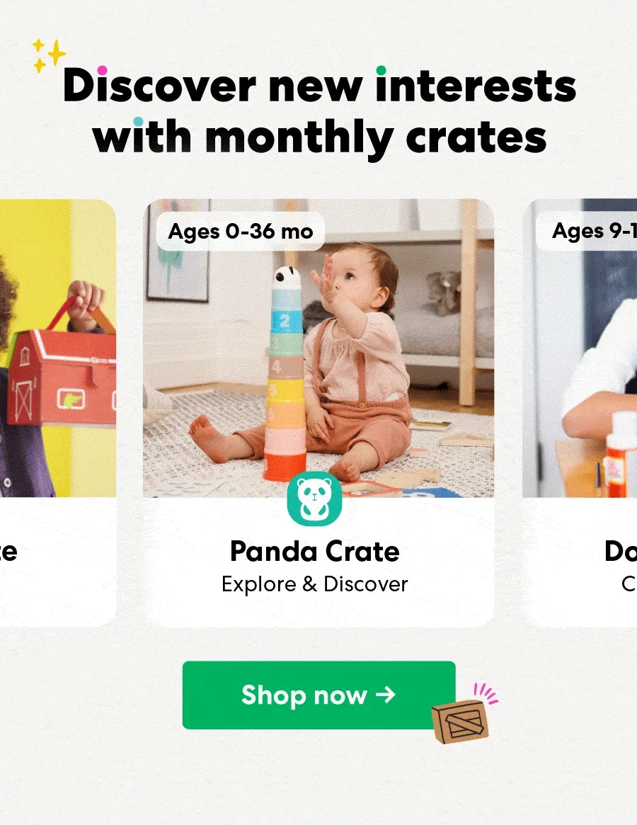 Discover new interests with monthly crates